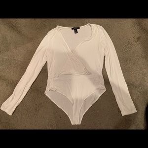 F21 White Bodysuit 💎